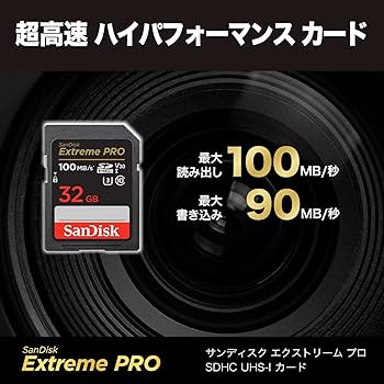 Amazon.com: SanDisk Extreme PRO SDSDXXO-032G-GHJIN SD Card